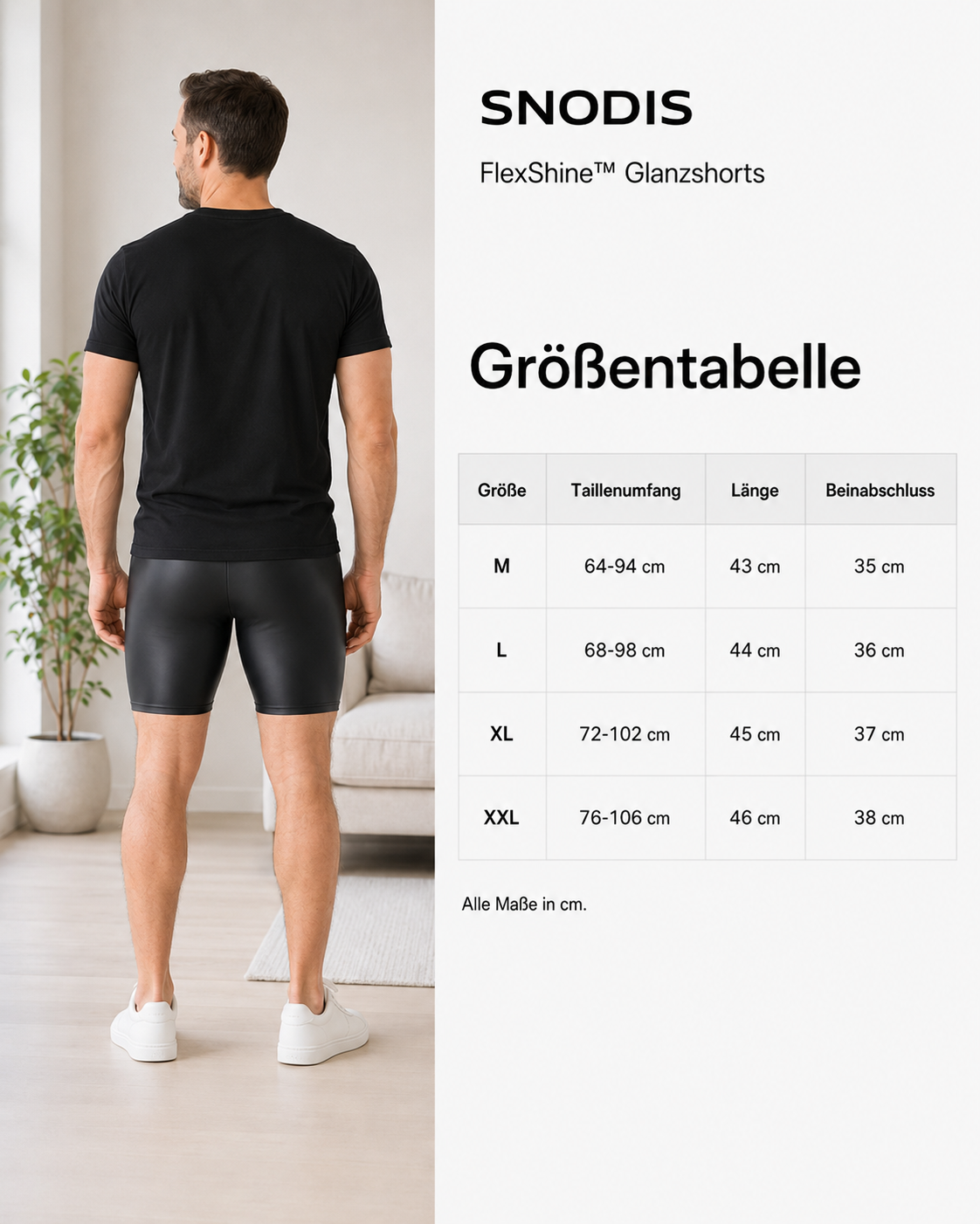FlexShine™ Glanzshorts