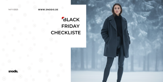 Black Friday Checkliste: Wie du die besten Mode-Deals findest