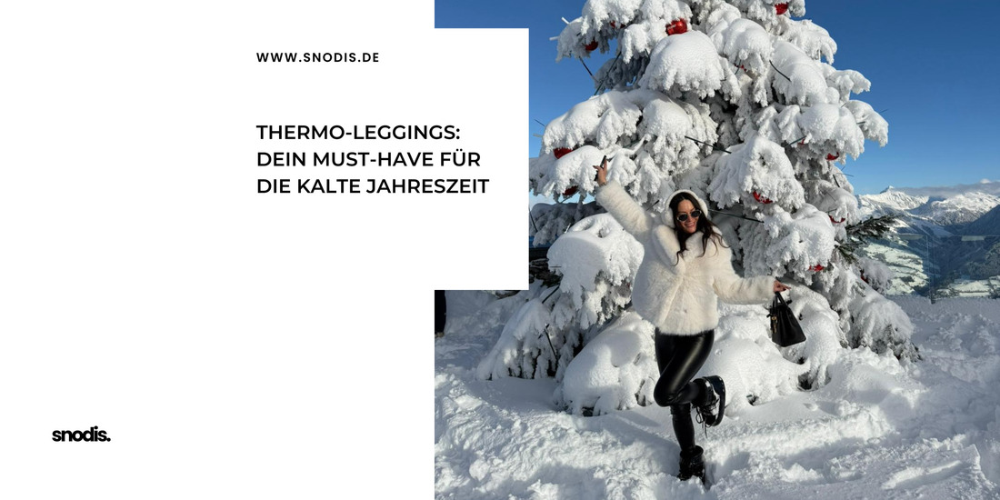 Thermo-Leggings: Dein Must-have für die kalte Jahreszeit: Die gefütterte Kunstlederleggings von snodis. Bestseller seit 2022.