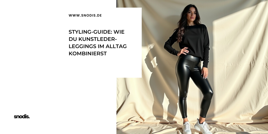 Styling-Guide: Wie du Kunstleder-Leggings im Alltag kombinierst