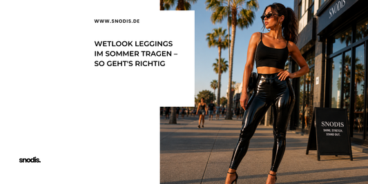 Wetlook Leggings im Sommer tragen – So geht's richtig
