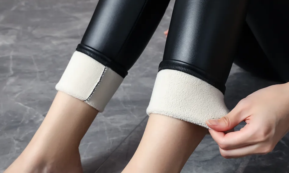 Meisjes Fleece Gevoerde Leggings - Warme Winter Panty Voor Kinderen - Zacht Katoen