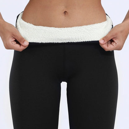 Hochtaillierte Feinwoll - Winterleggings - Snodis.