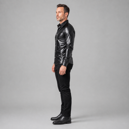 NoirEdge™ Wetlook Hemd