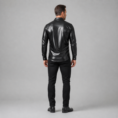 NoirEdge™ Wetlook Hemd