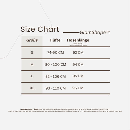 GlamShape™ Thermo Kunstlederleggings