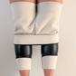 Weiches Thermo-Innenfutter der GlamShape™ Kunstlederleggings von Snodis für zusätzliche Wärme an kalten Tagen.