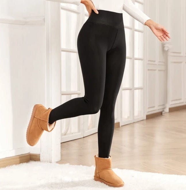 Hochtaillierte Feinwoll - Winterleggings - Snodis.