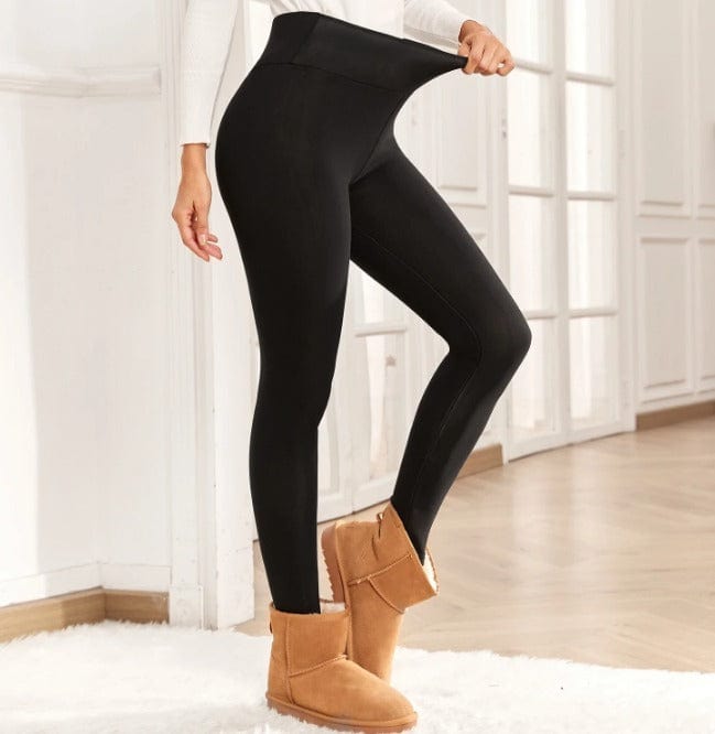 Hochtaillierte Feinwoll - Winterleggings - Snodis.