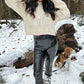 ShinyGlow™ Kunstlederleggings